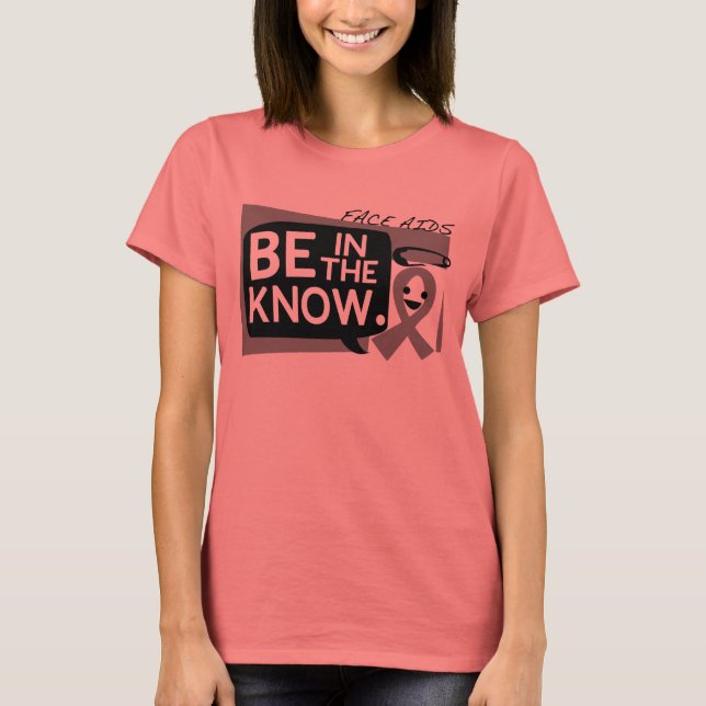 Seien Sie im Know T-Shirt (Vorderseite)