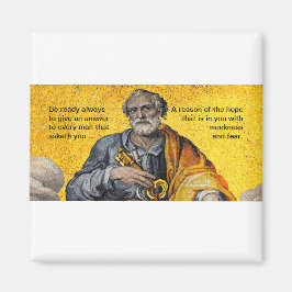 Seien Sie immer bereit - St. Peter - Magnet