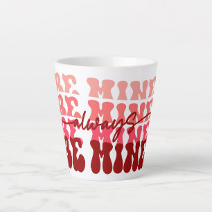 Seien Sie immer meine Romantischer Wiederholungs Milchtasse