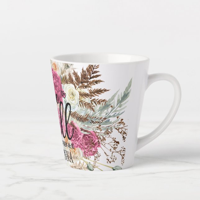 Seien Sie immer noch trendige Wasserfarben Pampas  Milchtasse (Rechts)