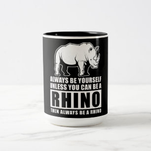 Seien Sie immer selbst, es sei denn, Sie können ei Zweifarbige Tasse