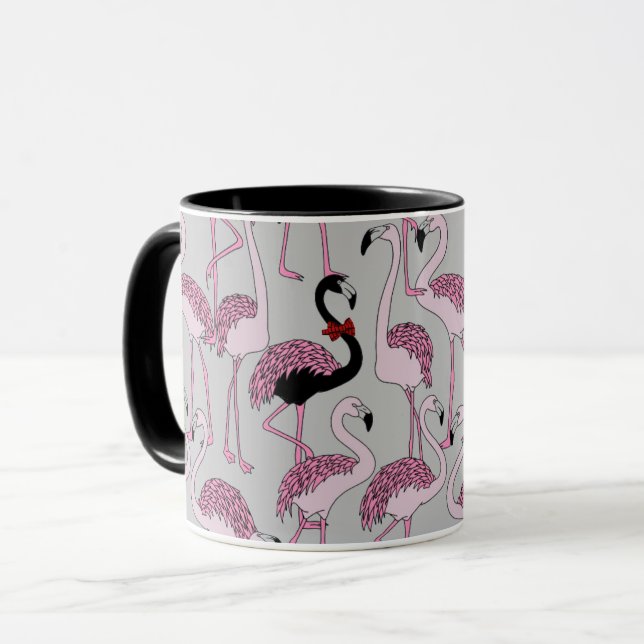 Seien Sie immer selbst Flamingo Tasse (Vorderseite Links)