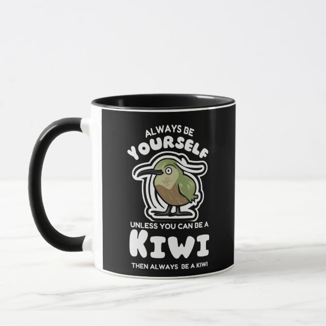 Seien Sie immer selbst Kiwi Sunset Tasse (Links)