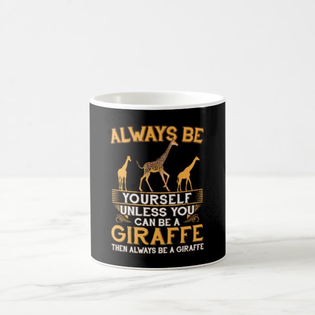 Seien Sie immer selbst, wenn Sie kein Giraffe-Poli Kaffeetasse (Mittel)