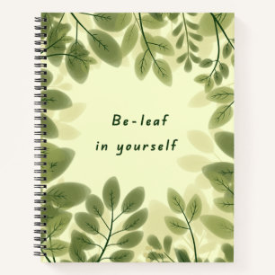 Seien Sie in Ihrem eigenen Notebook hinterlassen Notizbuch