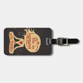 Seien Sie in Übereinstimmung mit selbst 2 Gepäckanhänger