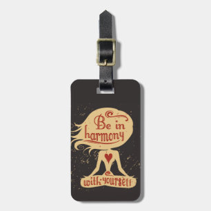 Seien Sie in Übereinstimmung mit selbst 2 Gepäckanhänger