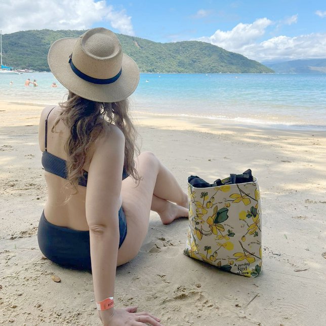 Seien Sie jetzt hier hellgelbe Tasche (Von Creator hochgeladen)