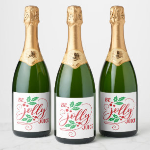Seien Sie Jolly Saft Weihnachten Chef Champagne Fl