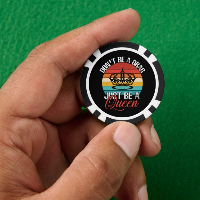 Seien Sie kein Drag Poker Chips (Hand)