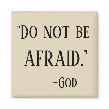 SEIEN SIE KEINE ANGST-Nachricht von Gott Mächtig