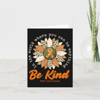 Seien Sie Kind Sonnenblumen Orange Crps Sensibilis Karte