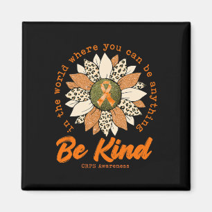 Seien Sie Kind Sonnenblumen Orange Crps Sensibilis Magnet