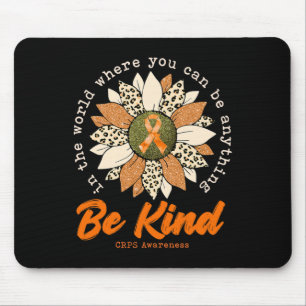 Seien Sie Kind Sonnenblumen Orange Crps Sensibilis Mousepad