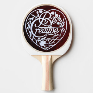Seien Sie kreativ Ping Pong Paddle Tischtennis Schläger
