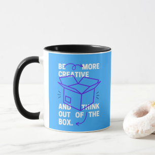 Seien Sie kreativer und denken Sie aus der Schacht Tasse