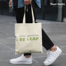 Seien Sie Leap Bleibe für immer Young Simple Moder