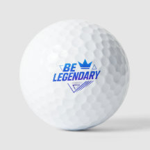 Seien Sie Legendär Golf Ball - Motivierend Premium