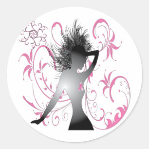 Seien Sie mehr als ein Überlebender Runder Aufkleber