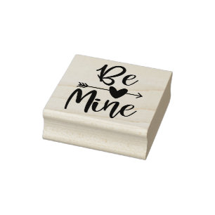 Seien Sie mein Arrow durch den Valentinstag des He Gummistempel