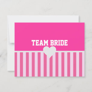 Seien Sie mein Bridesmädchen MOH Team Bride Pink S
