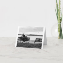 Seien Sie mein Frieden - leere geklappte Karte