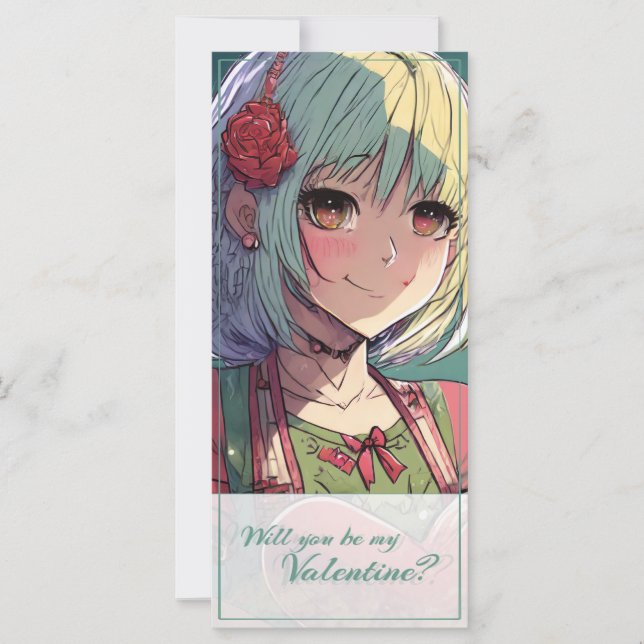 Seien Sie mein Valentine im Manga Style 33420 (Vorderseite)