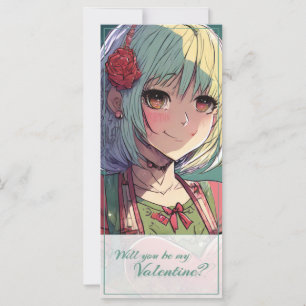 Seien Sie mein Valentine im Manga Style 33420