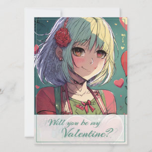 Seien Sie mein Valentine im Manga Style 33420