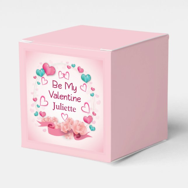Seien Sie mein Valentine Personalisiert Gevor Box Geschenkschachtel (Vorderseite)