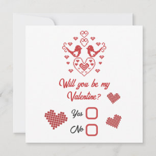 Seien Sie mein Valentine, Sie mürzen meine Niedlic Karte
