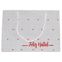 Seien Sie mein Valentine Strick Herzstück Große Ge