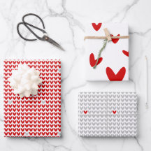 Seien Sie mein Valentiner Strick Herz