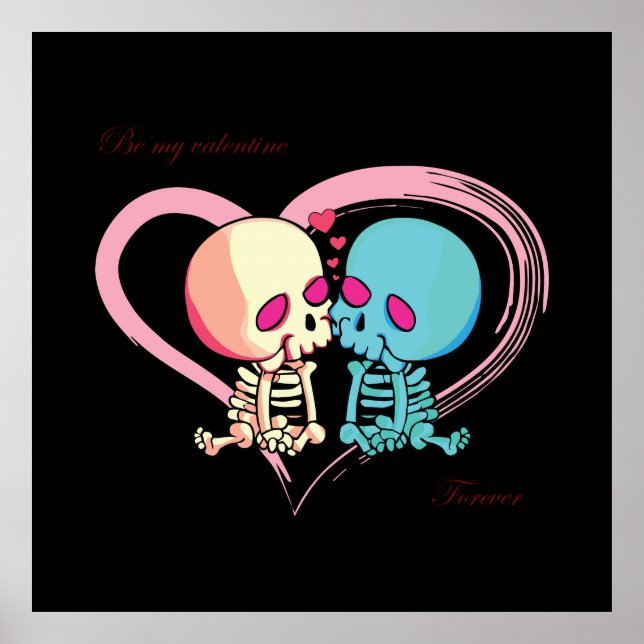 Seien Sie mein Valentinstag für Valentinstag. Poster (Vorne)