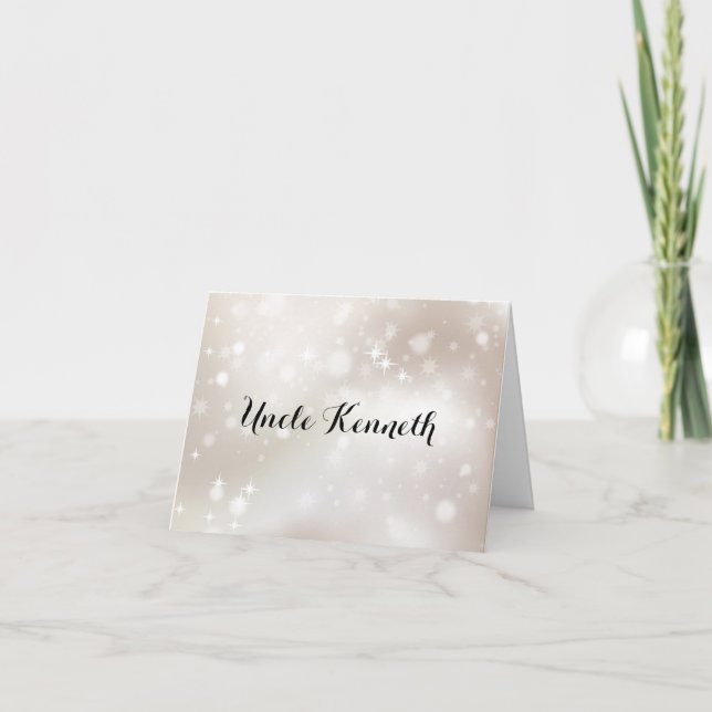 Seien Sie mein Vater Vorschlag über die Taufe der  Einladung (Vorderseite)