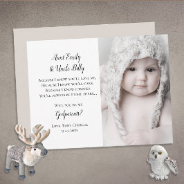 Seien Sie meine Eltern Vorschlag Foto einladen Einladung