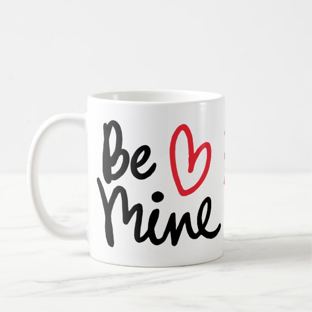 Seien Sie meine Liebe Valentine Special Kaffeetasse (Links)