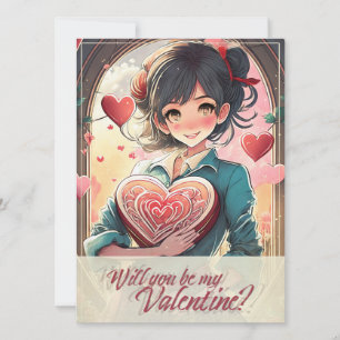 Seien Sie meine Valentine im Manga Style 31470
