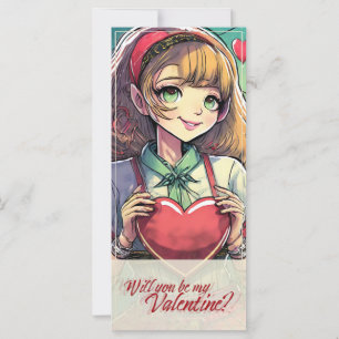 Seien Sie meine Valentine im Manga Style 33419