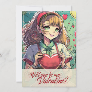 Seien Sie meine Valentine im Manga Style 33419