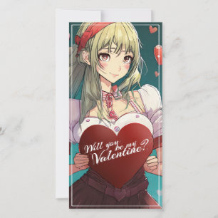 Seien Sie meine Valentine im Manga Style 33893