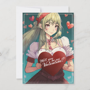 Seien Sie meine Valentine im Manga Style 33893