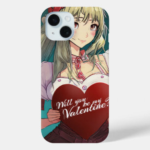 Seien Sie meine Valentine im Manga Style 33893 Case-Mate iPhone Hülle