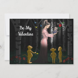 Seien Sie meine Valentinin Prinzessin Feiertagskarte