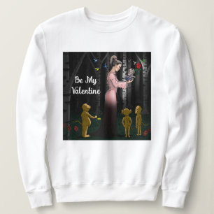 Seien Sie meine Valentinin Prinzessin Sweatshirt