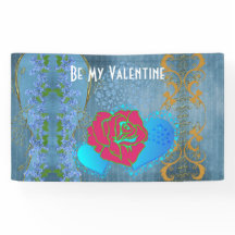 Seien Sie meine Valentinin Romantische Rose, die H