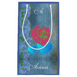 Seien Sie meine Valentinin Romantische Rose, die H Kleine Geschenktüte