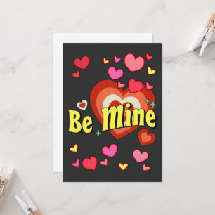 Seien Sie meine Valentintagskarte Einladung