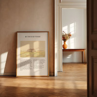 Seien Sie meine Vision Vintage Minimal Hymn Wall A