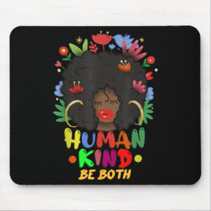 Seien Sie menschlich - seien Sie freundlich - seie Mousepad